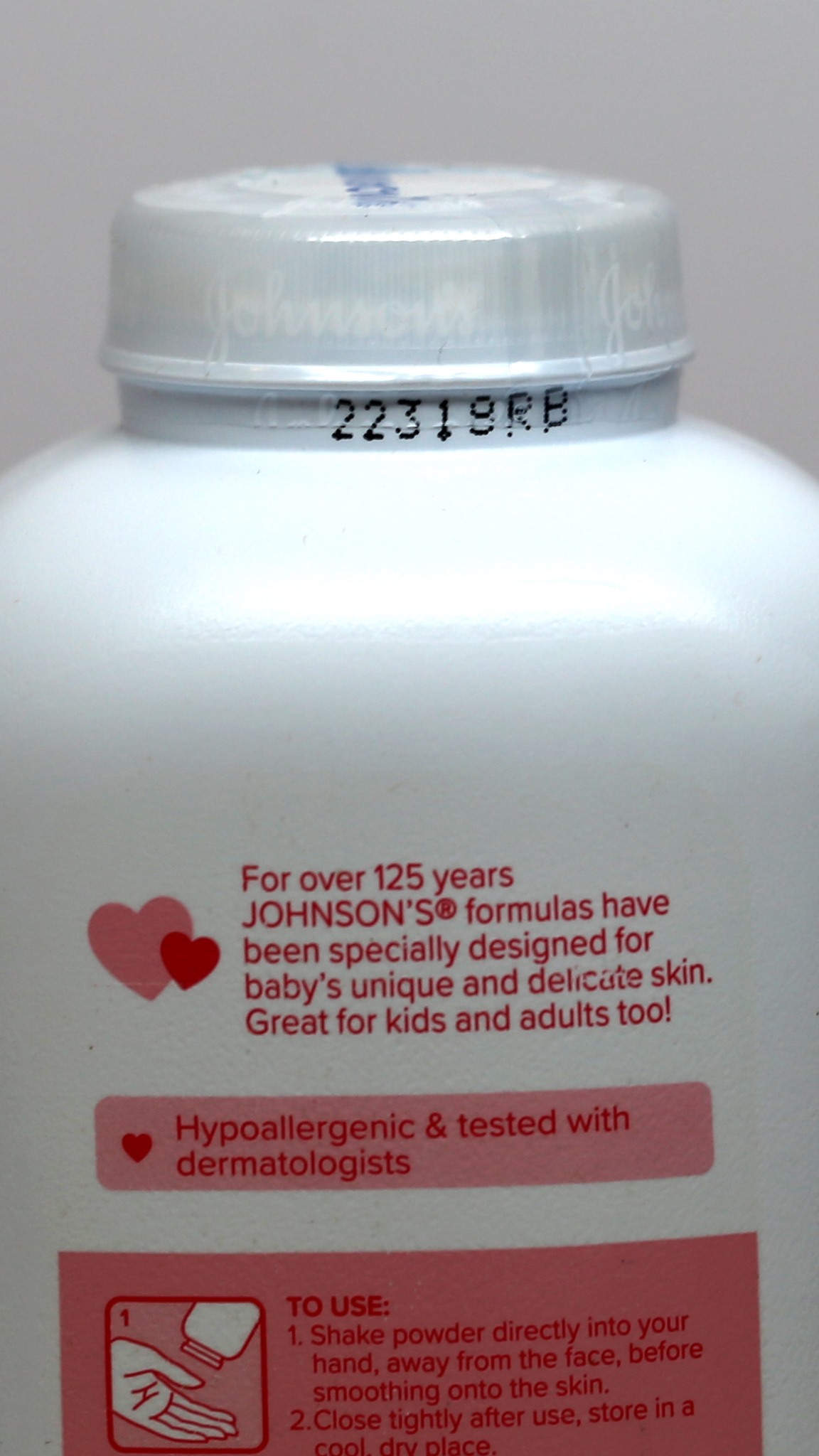 FDA Recalls Johnson's Baby Powder Naugatuck Valley Health District