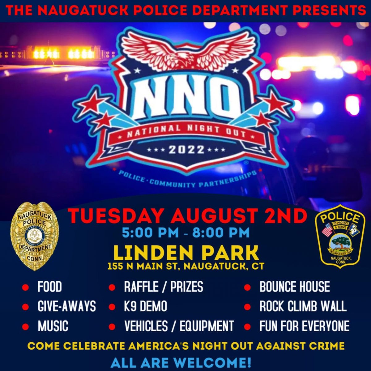 Naugatuck PD Night Out Naugatuck Valley Health District