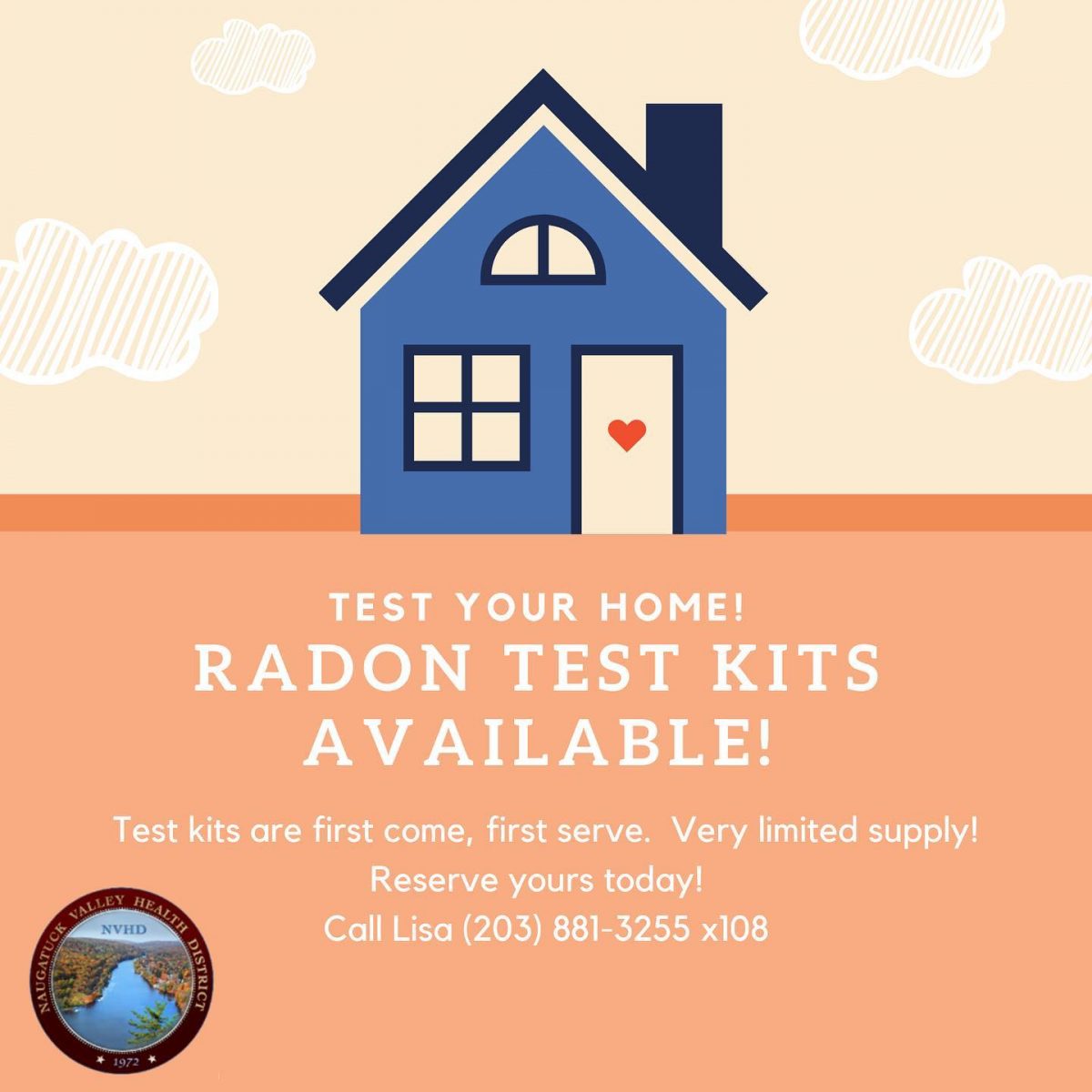 Radon Test Kits Available Limited Inventory! Naugatuck Valley